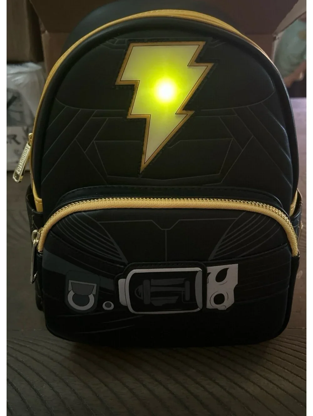NEW Bioworld DC Black Adam Mini Backpack NWT Superhero